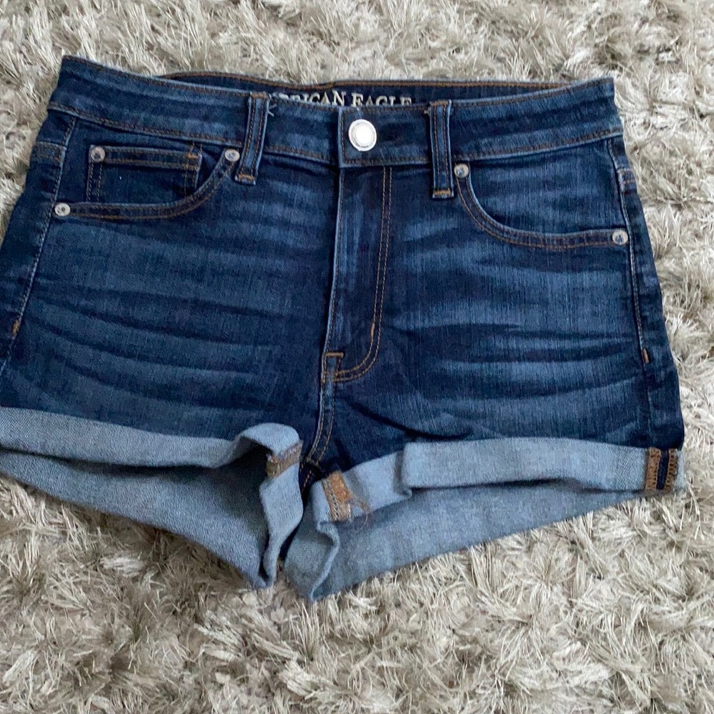 American eagle jean shorts